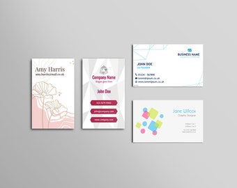 Printed Business Cards, Loyalty Cards, Professional Business Cards, Business Stationery, Visiting Cards