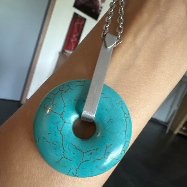 Donut turquoise