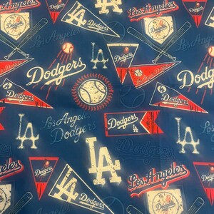 Los Angeles Dodgers Fabric