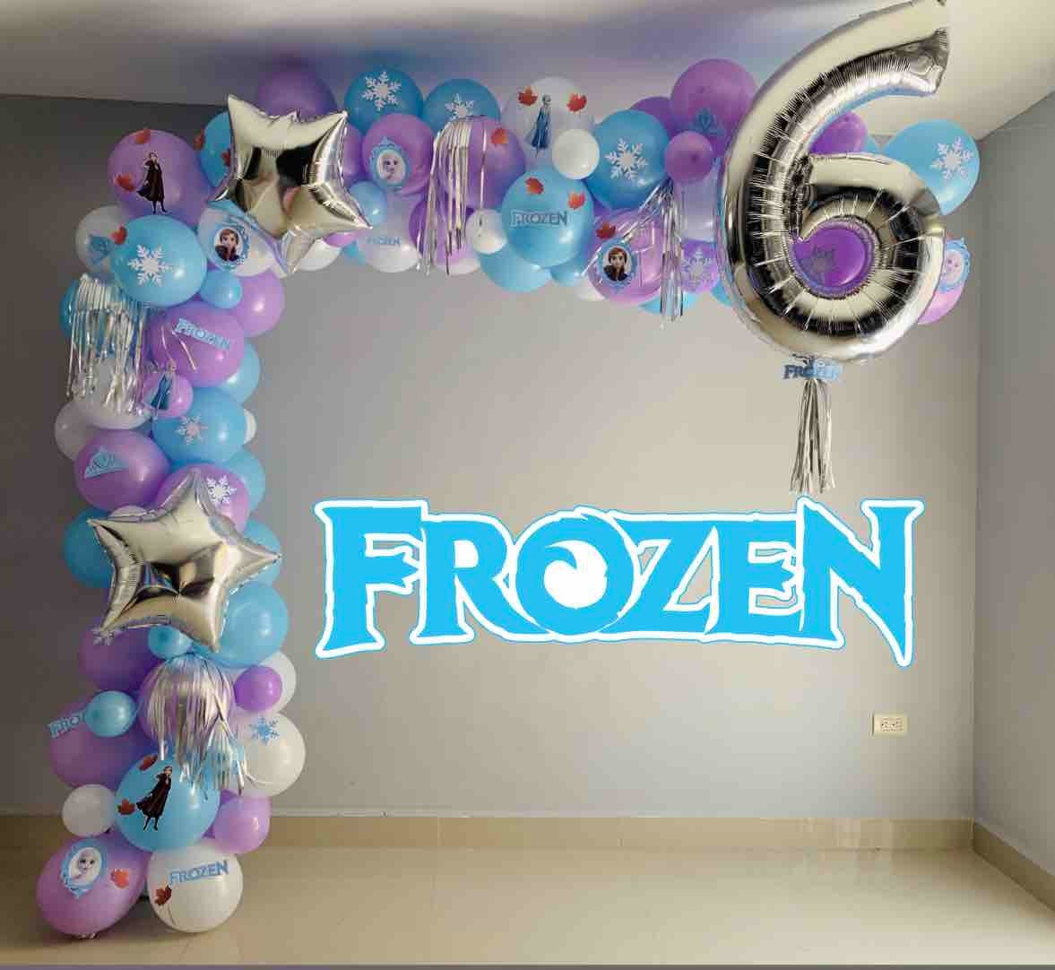 Frozen Balloon Garland Kit 12Ft Frozen Balloon Arch Winter Etsy