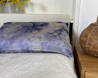 Botanical Plant Dyed Silk Pillowcase Set | Mulberry Silk, Standard Size