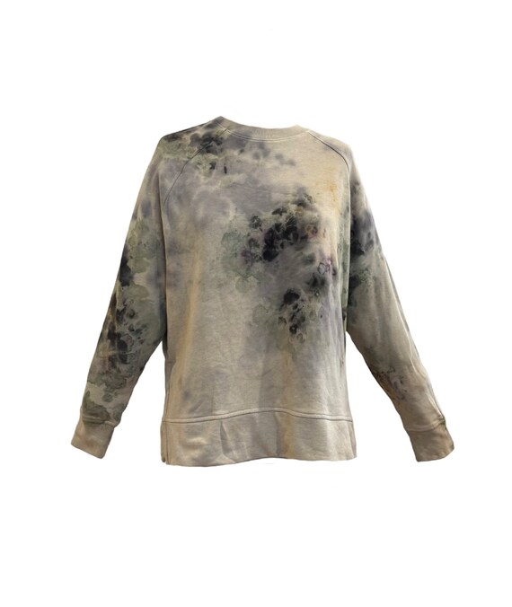 Plant Dyed Sweater | Size Large | Colour Algae Natural Dye 