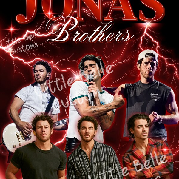 Jonas Brothers PNG | DIGITAL DOWNLOAD