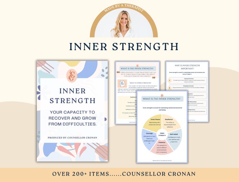 Trauma 50% off Therapy Bundle PTSD Worksheet BPD Coping, self-worth,Narrative Therapy, Safety Plan, Crisis Therapy, Cognitive Distortion image 6