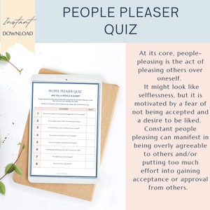 People Pleaser Quiz, People Pleasing, Perfectionist, Inner Child, Teen ...
