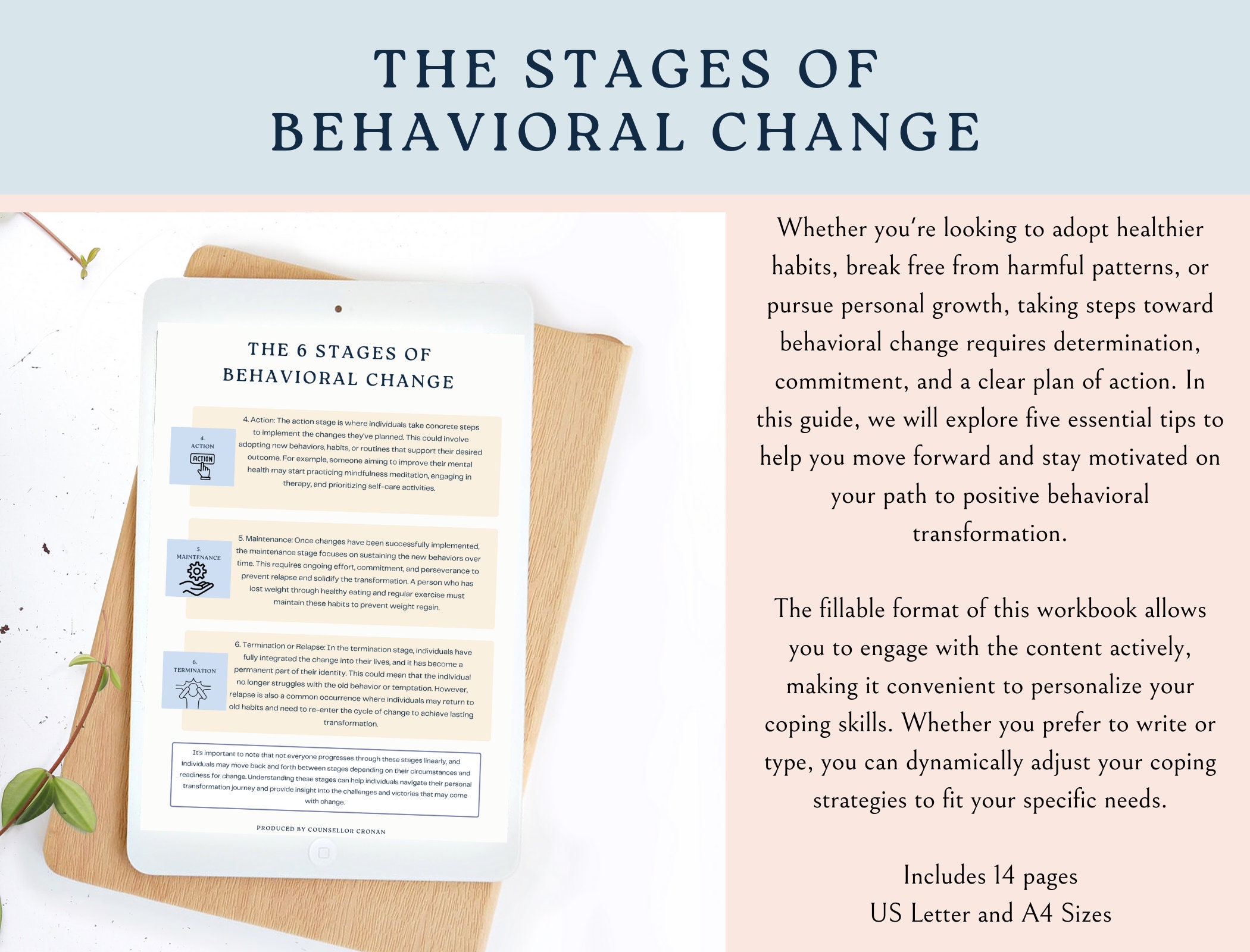 The Stages of Behavioral Change. Self-development. Self-improvement ...