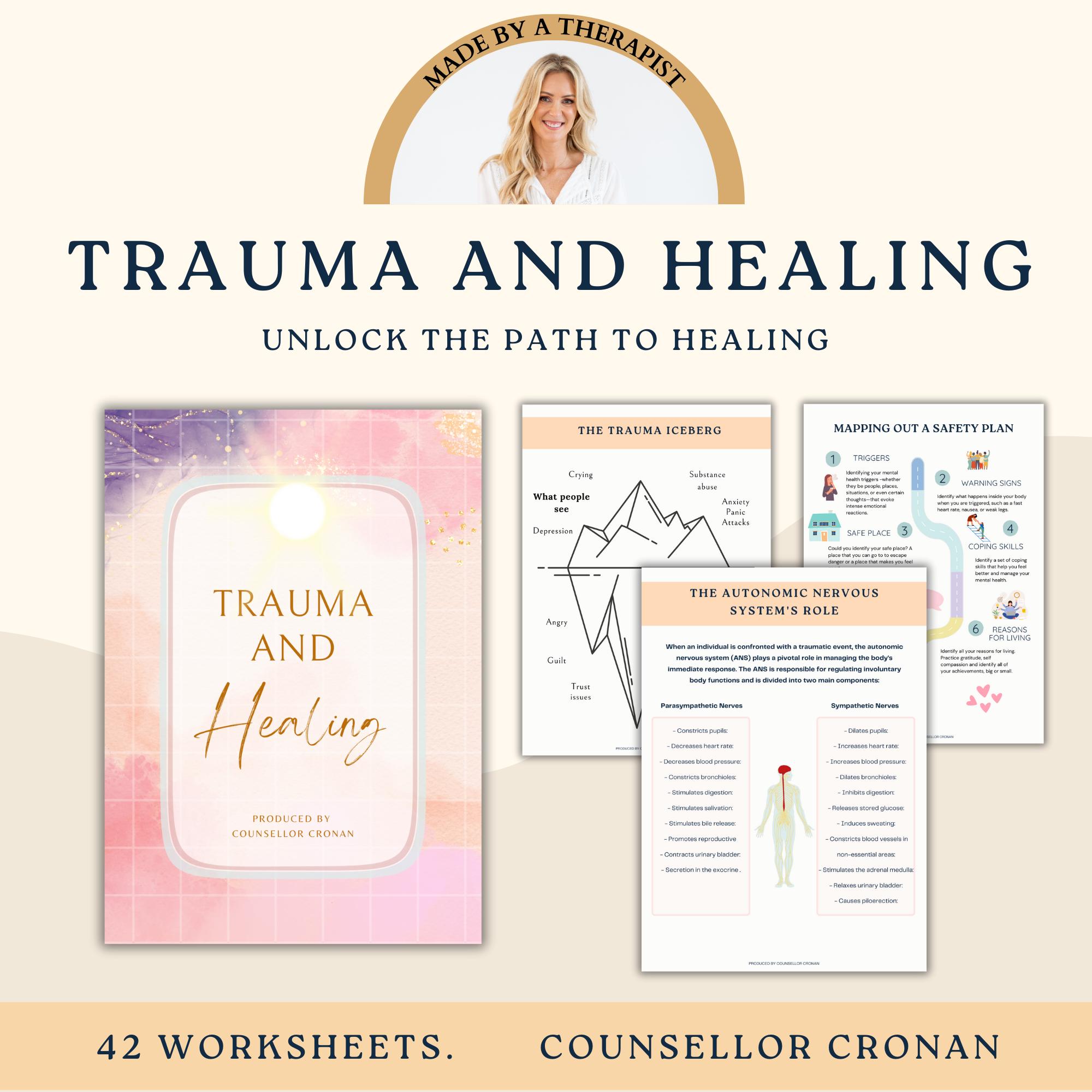Somatic Therapy Workbook Bundle. Emotional Regulation Coping Skills ...