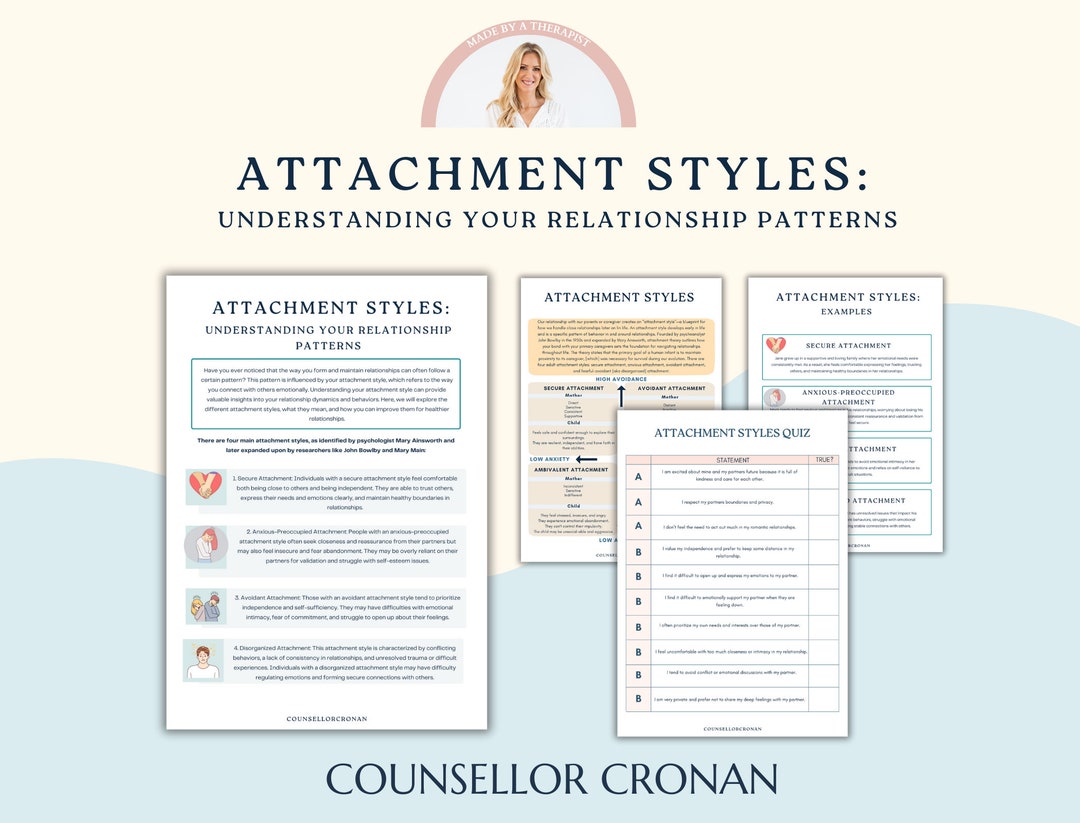 Attachment Styles -understanding and Exploring Your Relationship ...