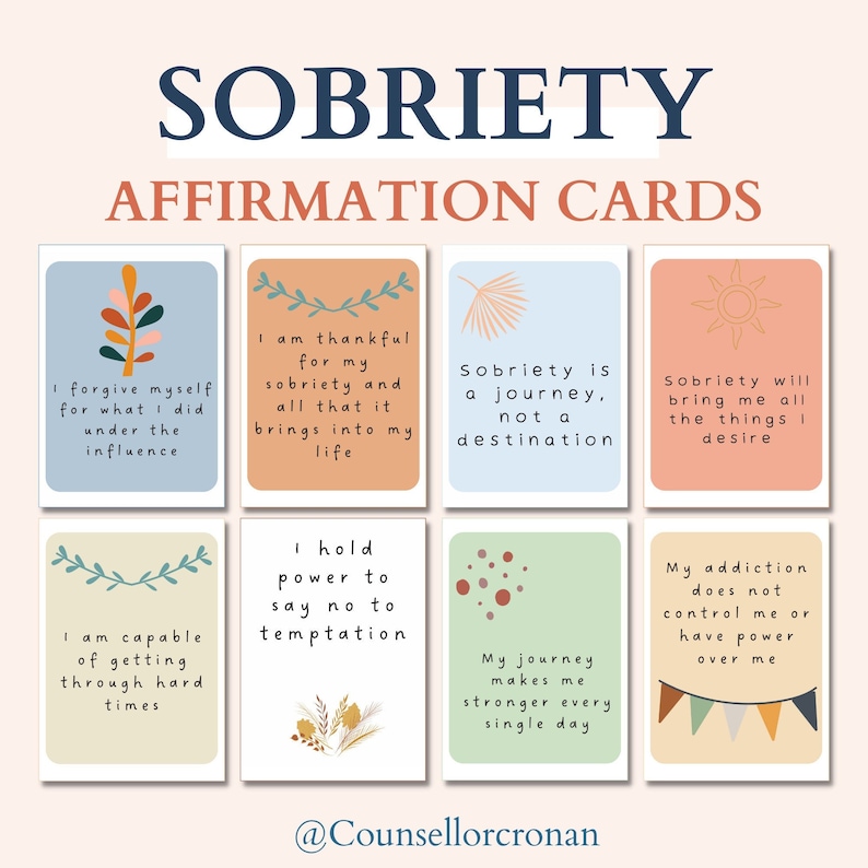 Sobriety Affirmation Cards Aa Recovery Addiction Coping Etsy Canada sobriety-affirmation-cards-aa-recovery-addiction-coping-etsy-canada
