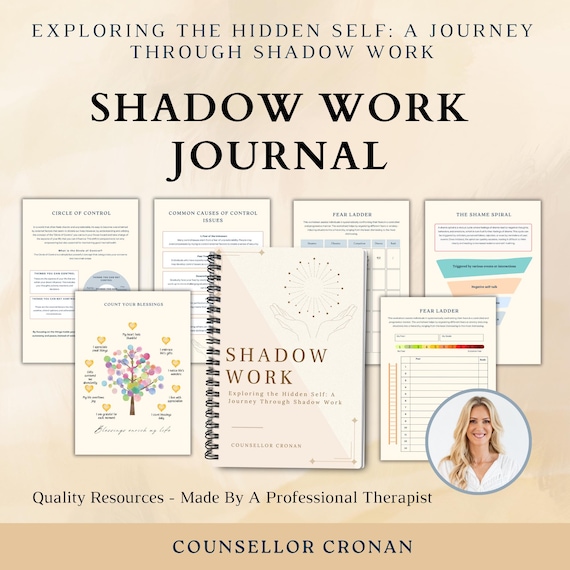 Shadow Work Journal: A 70-Page Guide to Self-Discovery and Growth. Personal development. Self-Healing. Self-Care. Past Trauma Recovery. CBT