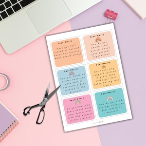 Divorce Conversation Cards for Kids and Parents, Kids Therapy, Child ...
