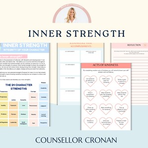 Self Esteem Positive Mindset Mega Bundle, Therapy Worksheets ...