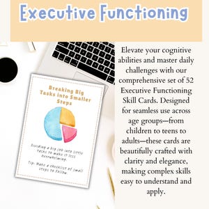 Executive Functioning Skill Cards. 52 Watercolor Flash Cards. Adhd Life ...