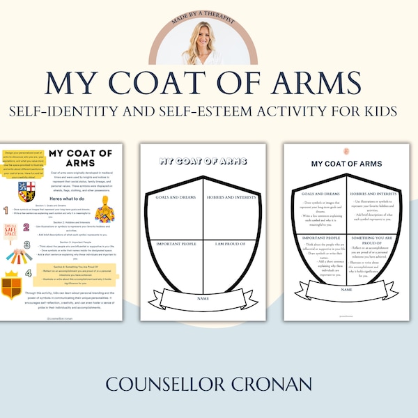 Identity of Self Worksheets Etsy Identity of Self Worksheets Etsy