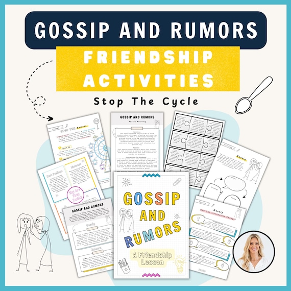 Friendship Activities, Gossip and Rumors, Bullying. ADHD skills, Autism, Social Skills, Neurodiversity. Classroom Management. Therapy Book