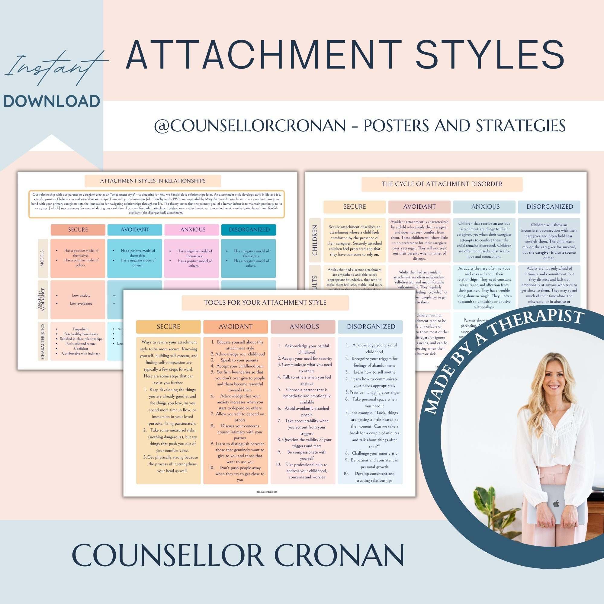 The Cycle of Attachment Styles, Secure Attachment, Parenting Tools