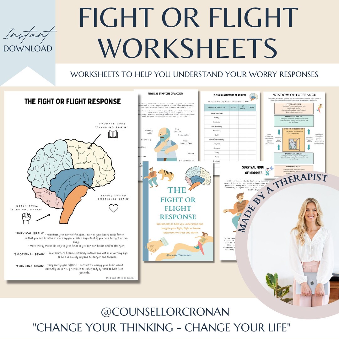 fight-flight-or-freeze-response-therapy-worksheets-cbt-etsy