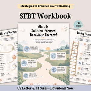 Manuale di terapia comportamentale focalizzata sulla soluzione (SFBT). Diario di terapia. Tecniche di radicamento, risorse per la calma.