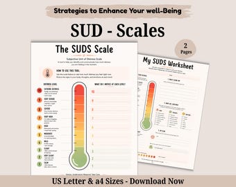 SUDS, Subjective units of distress scale, trauma, feeling, therapy office decor, office decor, mental health, anxiety relief, calming corner