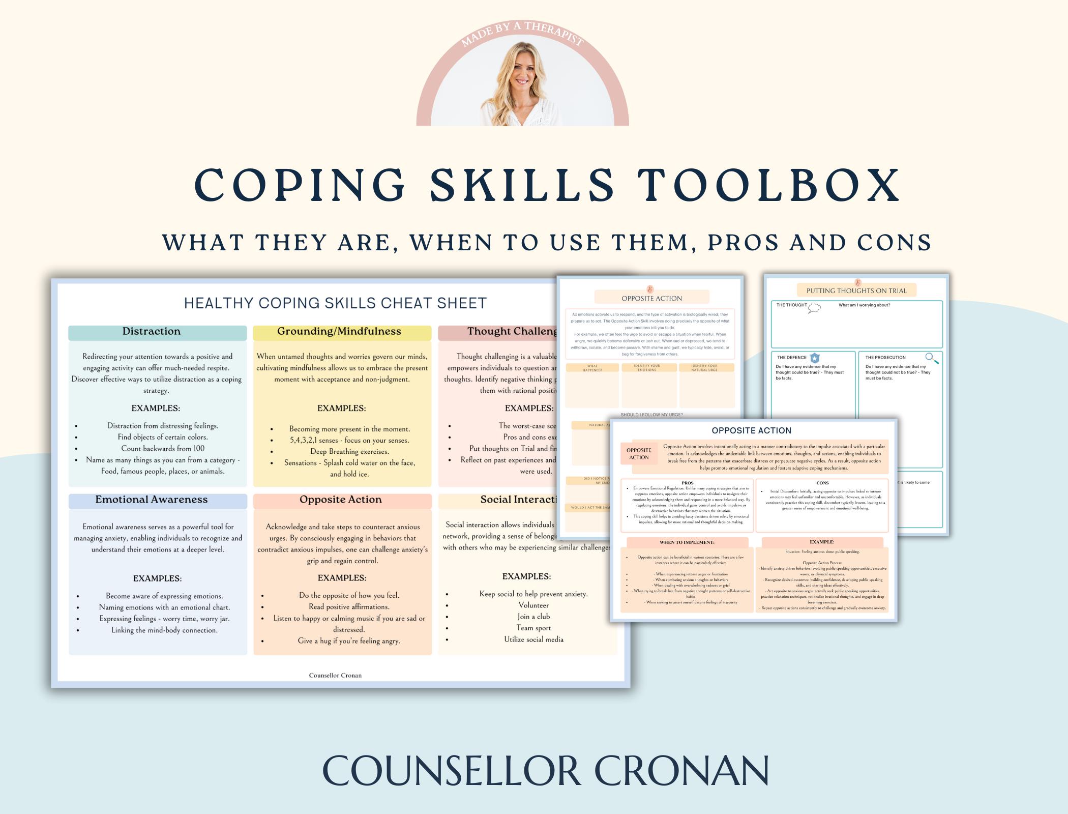 Solution Focused Therapy Mega Bundle, Goals, Inner Strength, Therapy ...