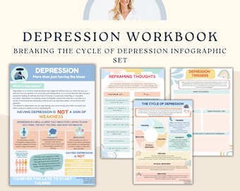 Depression worksheets, therapy worksheets, therapist tools, Self-Esteem Building, Therapy Sheets, Anxiety Relief, CBT, DBT Coping Skill