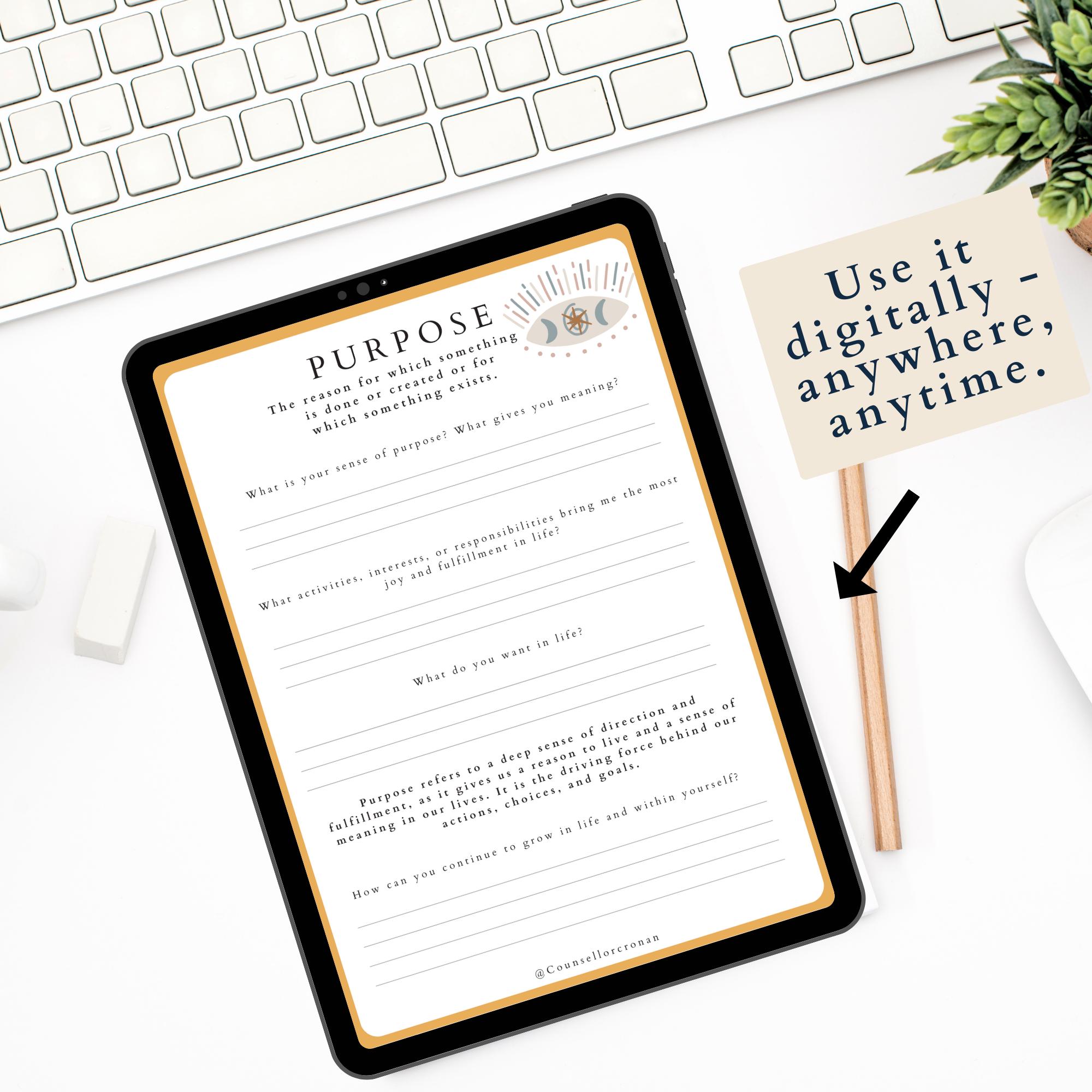 Journaling Worksheets.pdf Journaling Worksheets, Journal Notebook, Journal Prompts, Healing ...