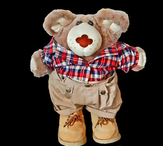 ロンパース・カバーオール HYSTERICMINI teddy 2WAYALL VTG 1984 Furskins Bear Dudley Plush Xavier Roberts Cabbage Patch