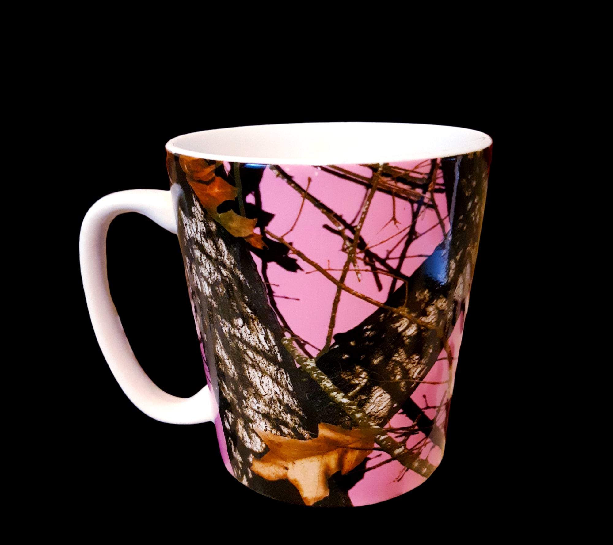 Mossy Oak Camo Ceramic Coffee Travel Mug with Gift Box