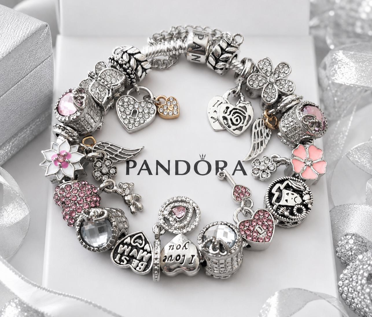 Silver bracelets pandora - Etsy 日本