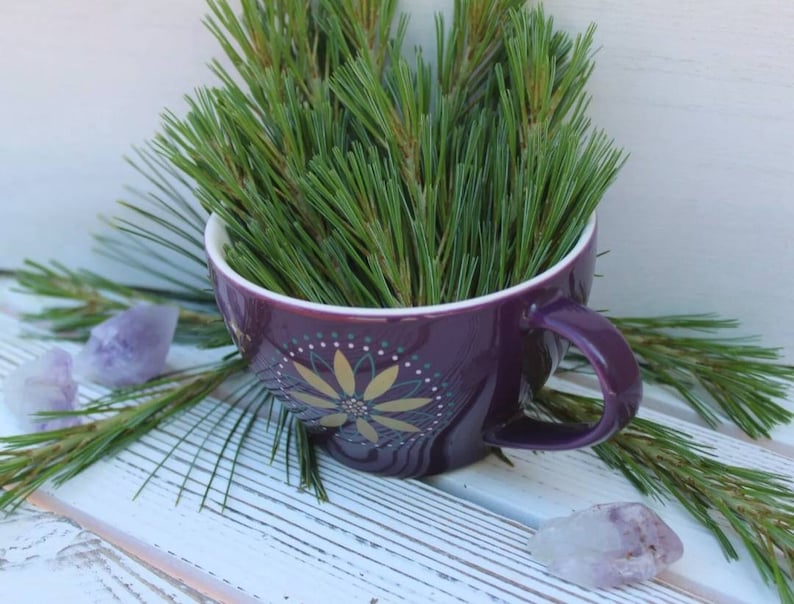 Eastern White Pine Needles loose for Tea Organically harvested from the forest of the Appalachian Mountains image 3