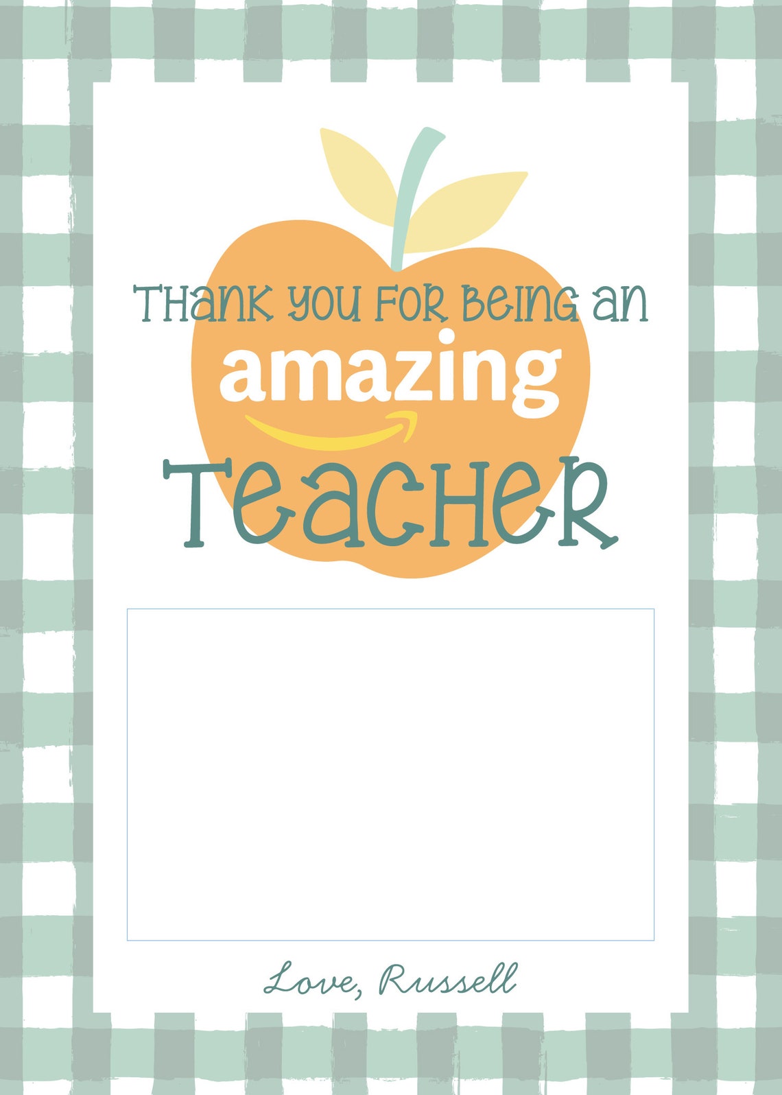 Amazon Gift Card Teacher Tag personalized - Il 1140xN.3261624540 T1r4 