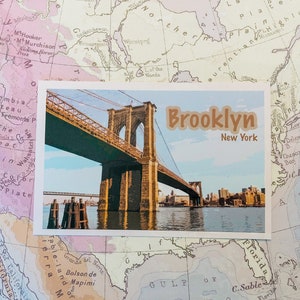 Brooklyn Bridge Postcard