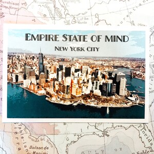 Cartão postal da cidade de Nova York