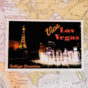 Carte postale de Las Vegas