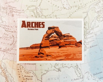 Delicate Arch-Arches National Park Postcard