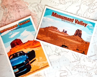 Monument Valley Postcard Collection