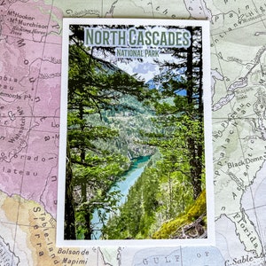 Carte postale Parc national des North Cascades