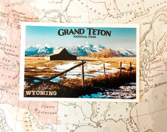 Parc national de Grand Teton Carte postale