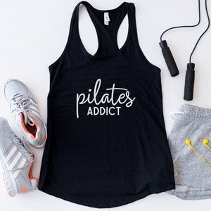 Pilates Addict Tank | Funny Pilates Tank Top | Gift for Pilates Lover | Pilates Gift | Pilates Shirt for Women | Pilates Coach Shirt