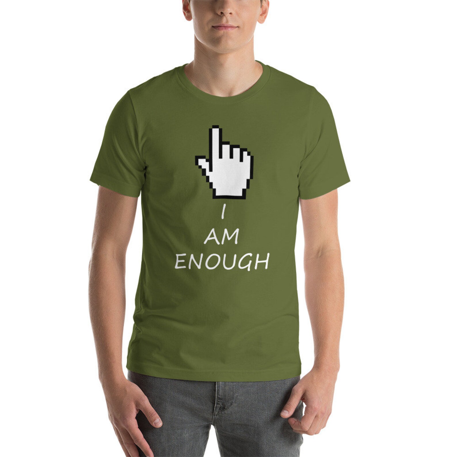 I AM ENOUGH ShortSleeve Unisex TShirt Etsy I AM ENOUGH ShortSleeve Unisex TShirt Etsy