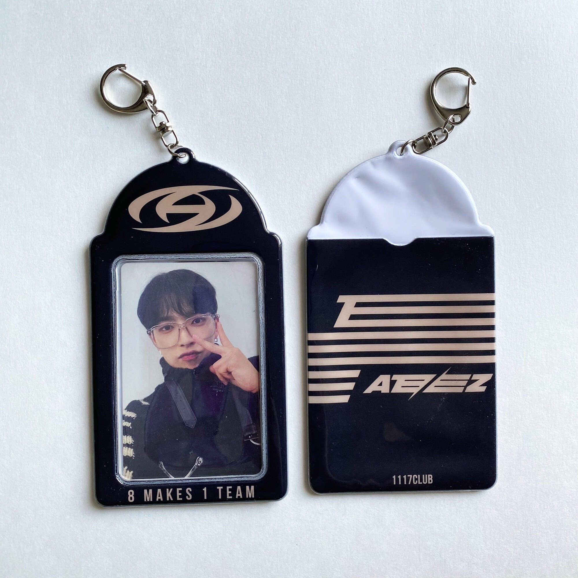 ATEEZ Themed PVC Photocard Holder (black Ver.) | PC Holder, Photo