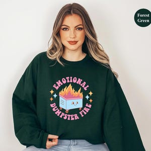 Dumpster Fire Shirts, This Little Light of Mine I&#39;m Gonna Let It Shine, Emotional Dumpster Fire Shirt, Be Kind To Your Mind Shirt