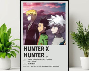 Hunter X Hunter Poster Etsy