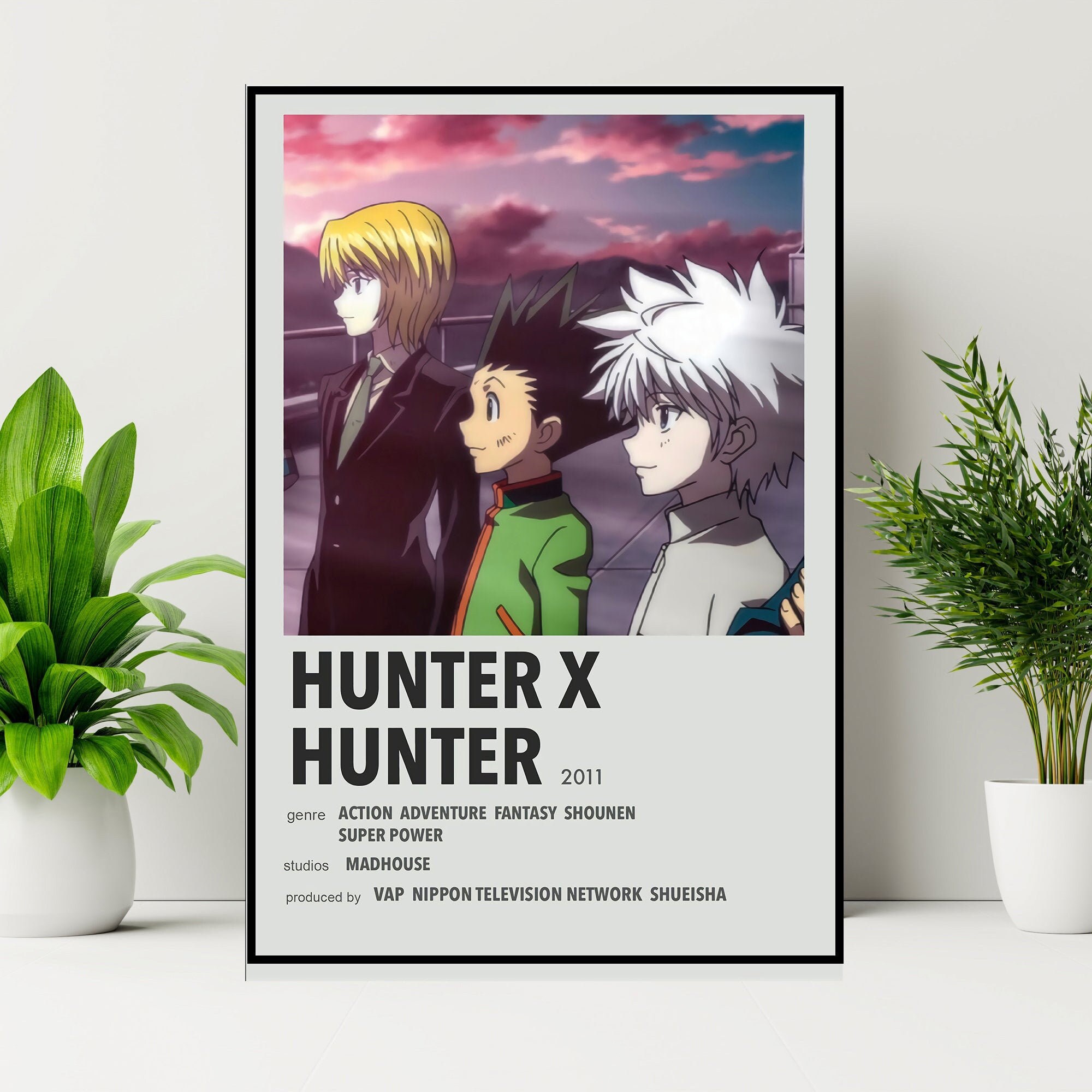 Hunter X Hunter Poster Killua Poster Killua Zoldyck Poster Etsy