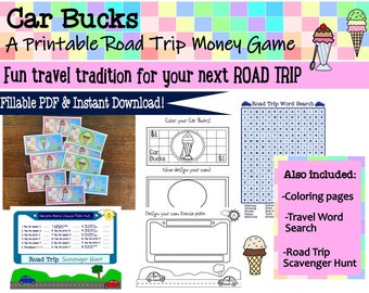 Road Trip Activities Etsy
