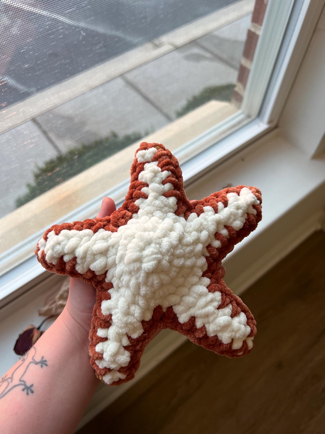 Crochet Plush Starfish Etsy