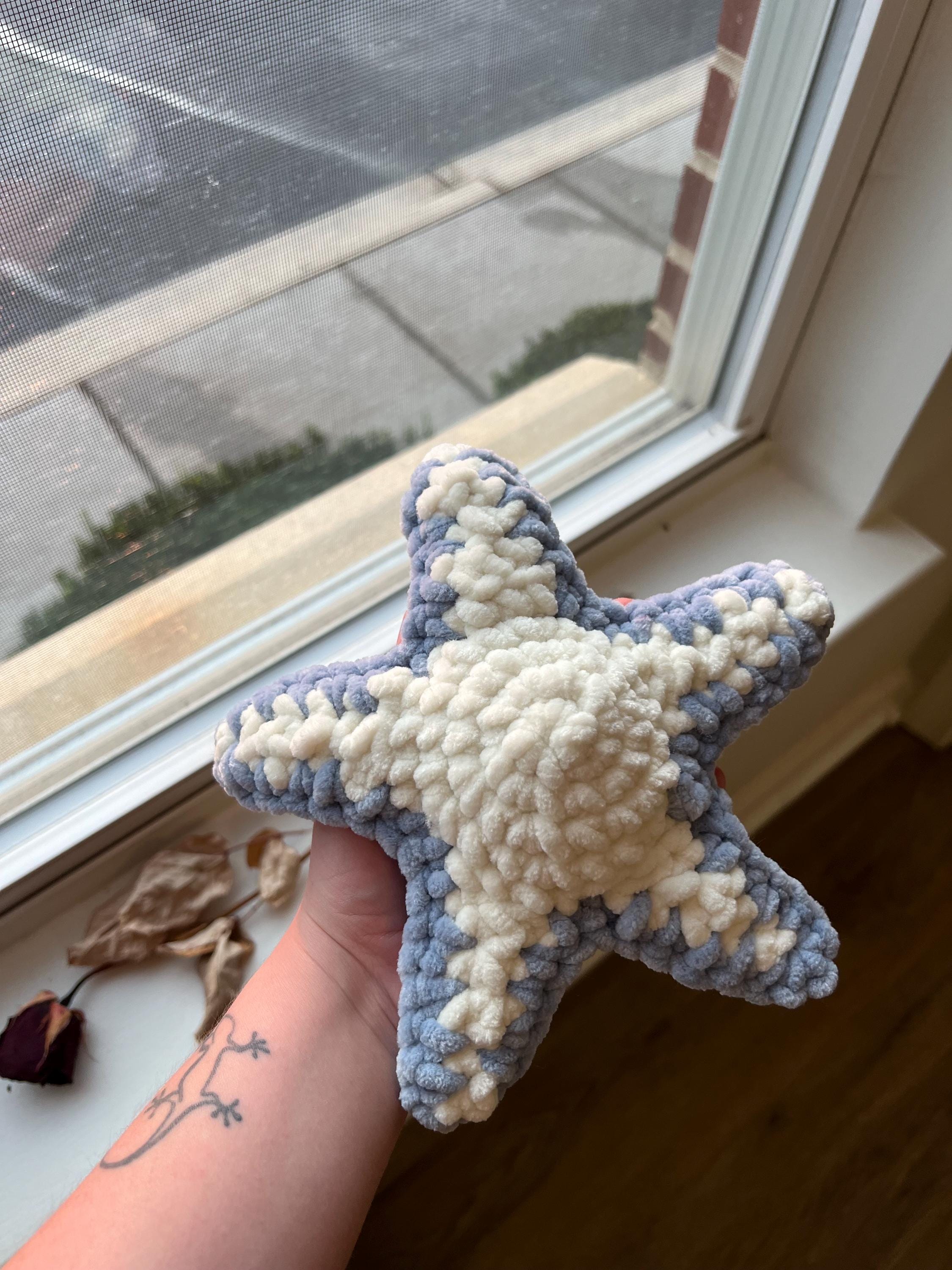 Crochet Plush Starfish Etsy