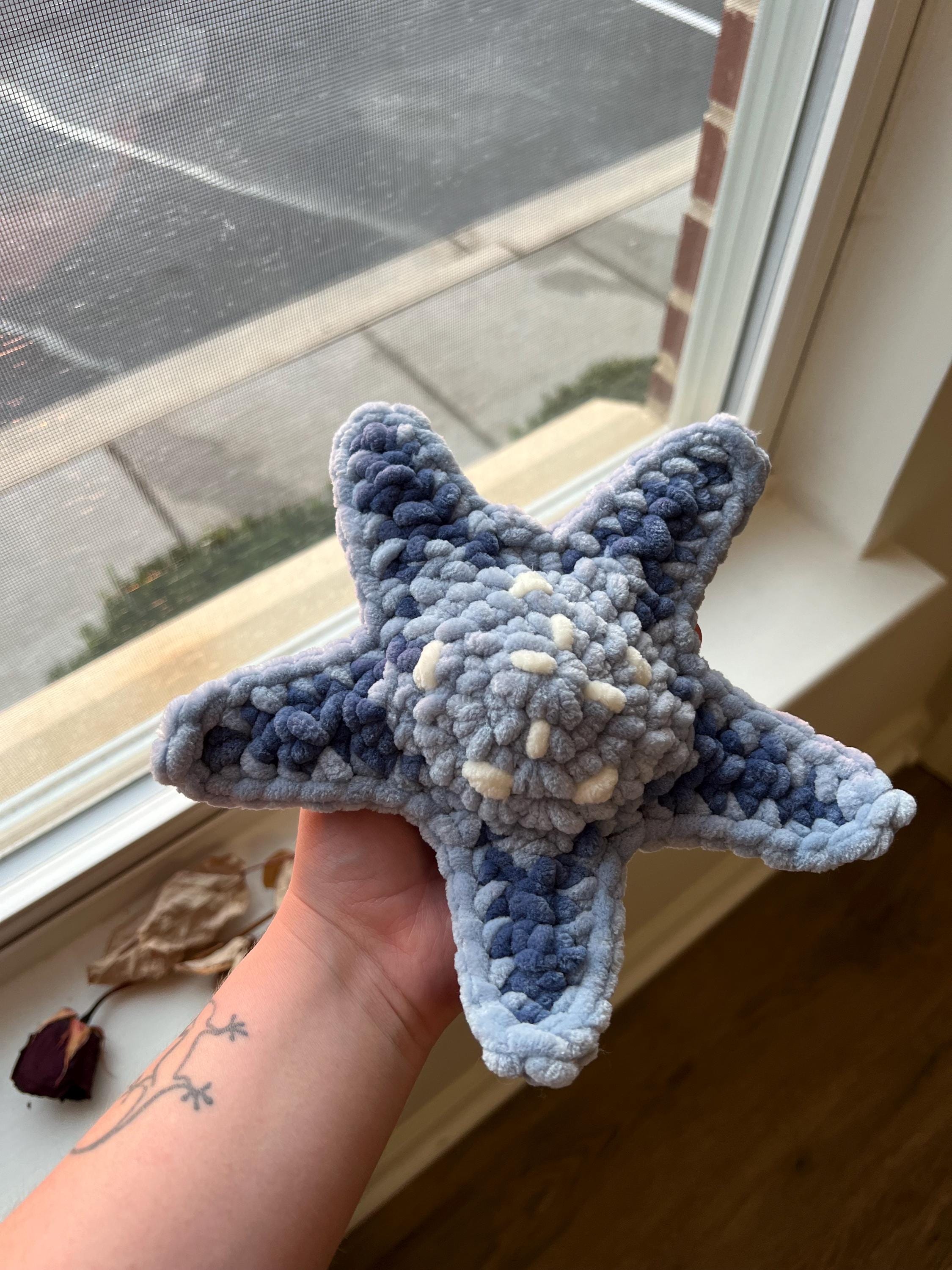 Crochet Plush Starfish Etsy