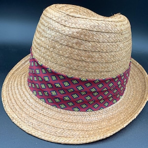 Vintage Dobbs Fifth Avenue New York Women’s Tan Woven Bucket Hat Size Medium Dobbs Fifth Avenue Hat | eBay main image 3