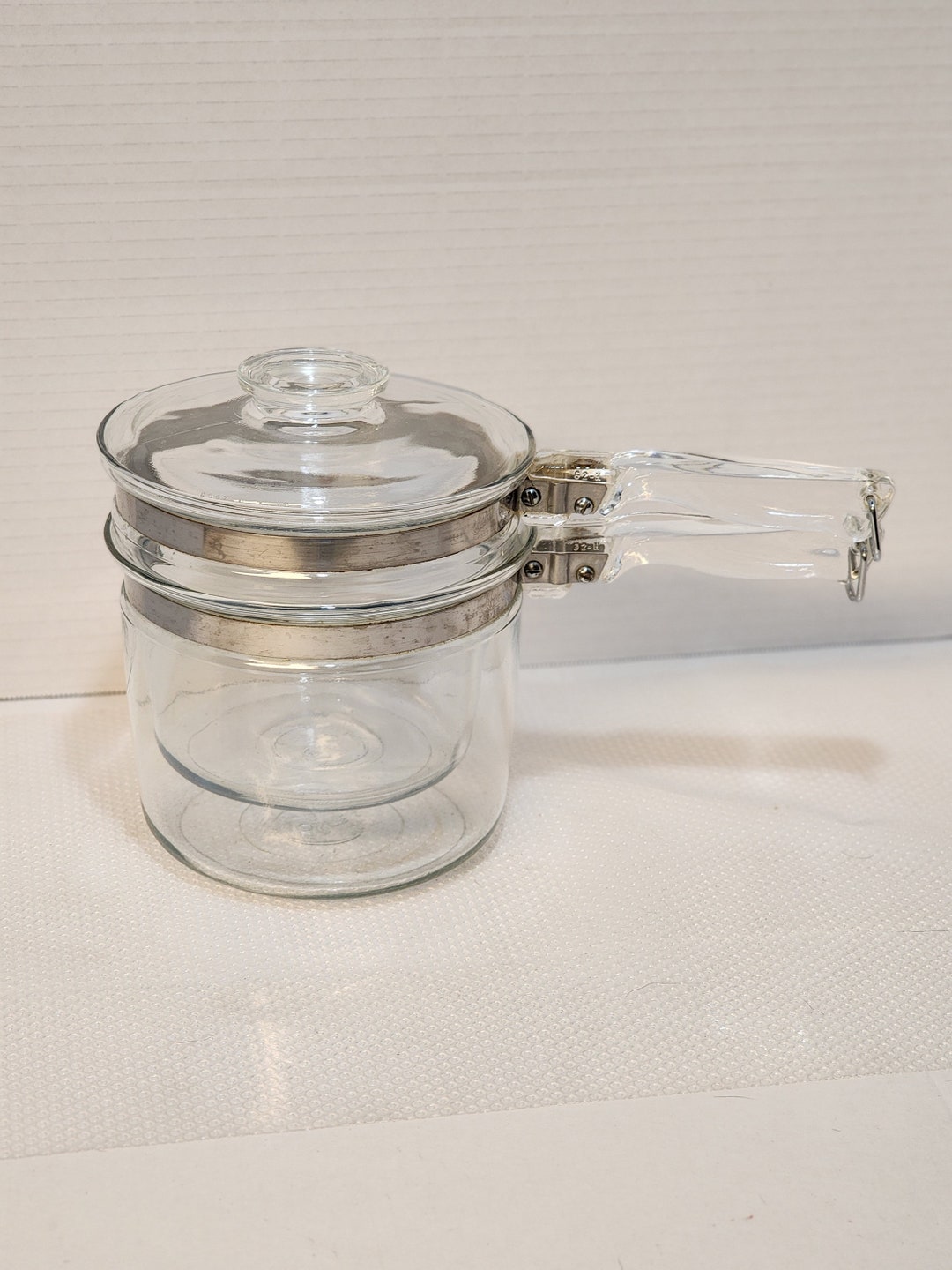 Vintage Pyrex Double Boiler Flameware Etsy